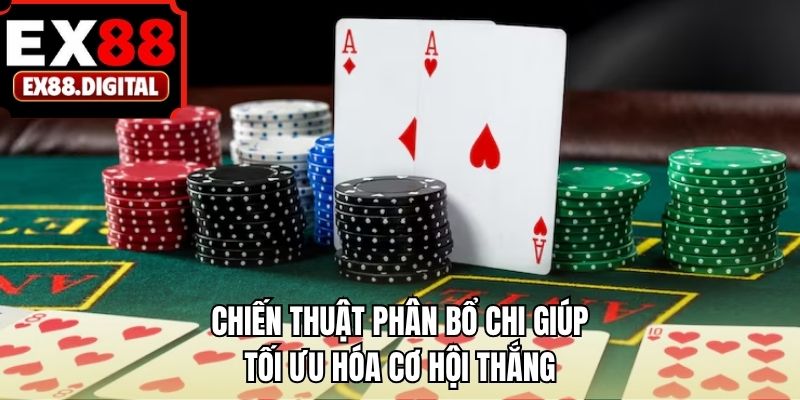 Chiến thuật phân bổ chi giúp tối ưu hóa cơ hội thắng